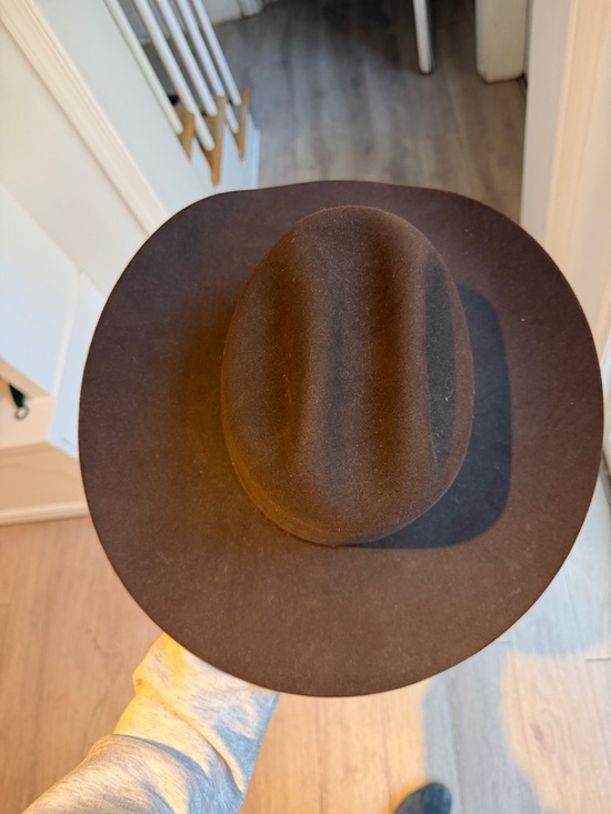 Resistor self conforming 4x beaver cowboy hat